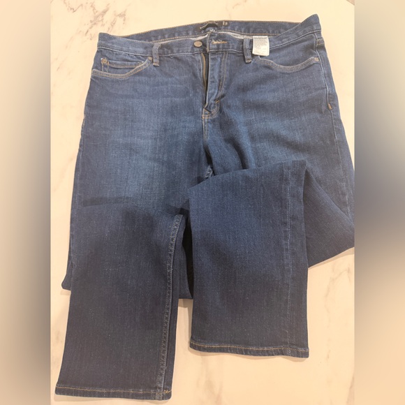 Banana Republic Other - Banana Republic Dark Blue Straight Leg Jeans